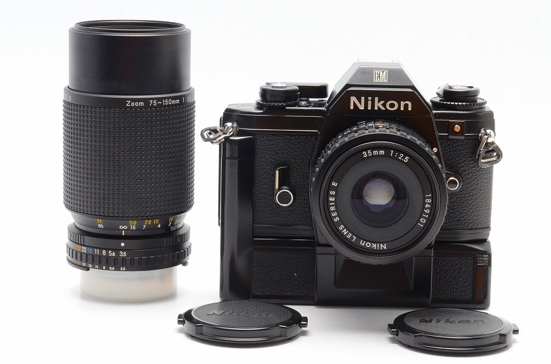 新作モデル E SERIES Ai-s + EM Nikon ☆美品☆ 35mm ◇641 キレイ