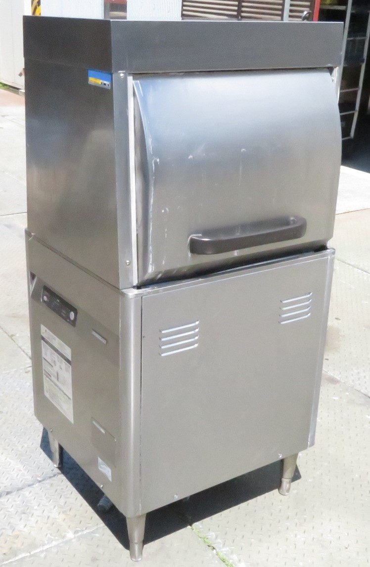 【保証付】13年製 ホシザキ 食器洗浄機・JWE-450WUA3・両面開き・三相200V・幅600×奥650×高1350・MT2304191123_画像2