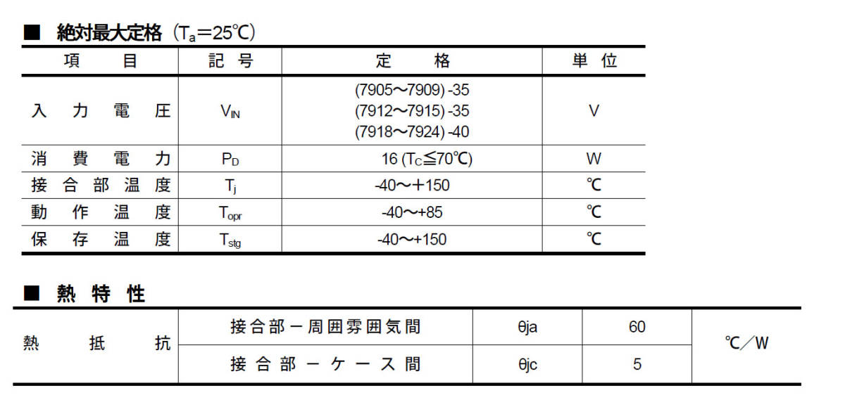 三端子レギュレーター　７９０５ －５Ｖ１．５Ａ 負電源用　7905 TO-220フルモールドパッケージ マイナス電源 －５Ｖ 3端子レギュレータ－_画像5