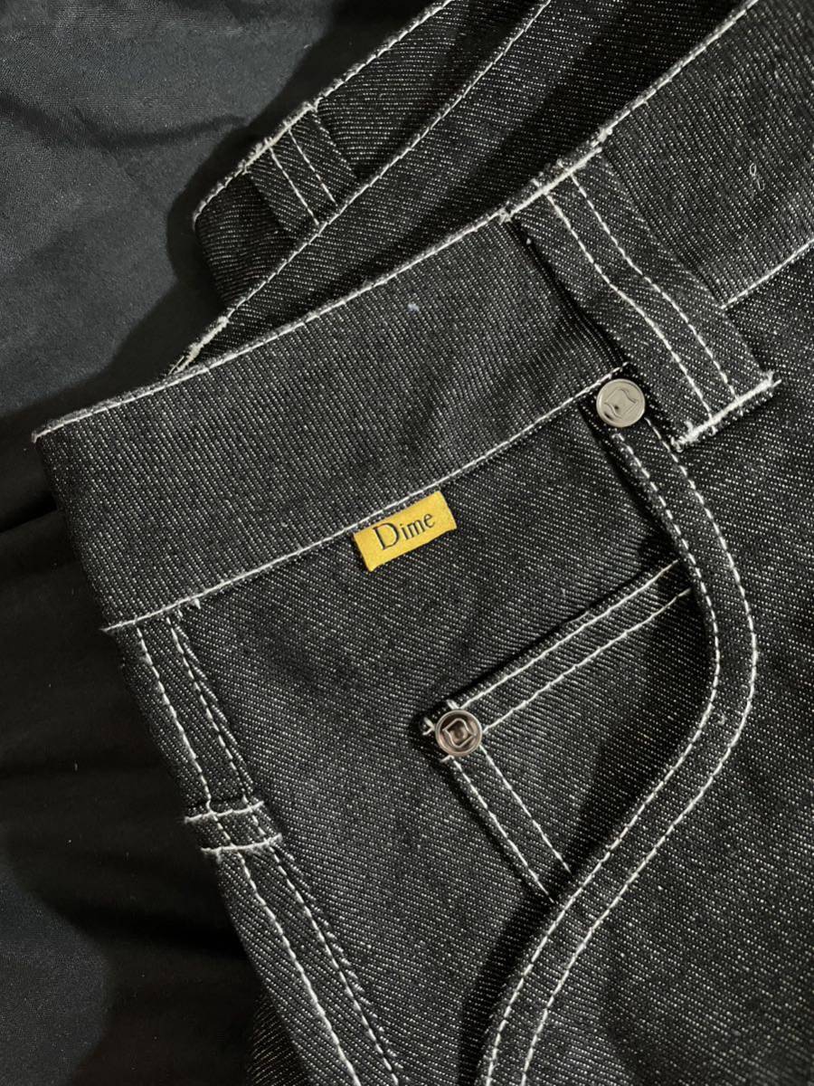 Dime Djco Denim Pants バギーデニム XL BLACK ダイム baggy Dime Djco Denim Pants バギーデニム XL BLACK ダイム baggy