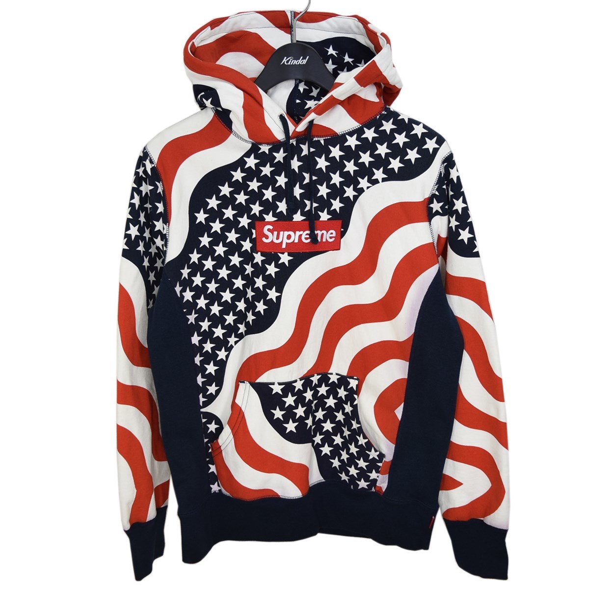 シュプリーム SUPREME Box Logo Pullover Flag ボックスロゴプル