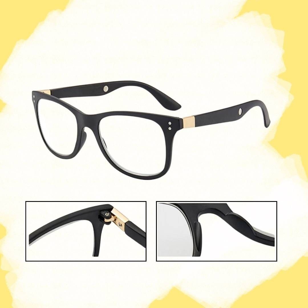 ♡ルーペメガネ　拡大鏡　博士　博士型 ルーペ　おしゃれ眼鏡　1.8倍♡