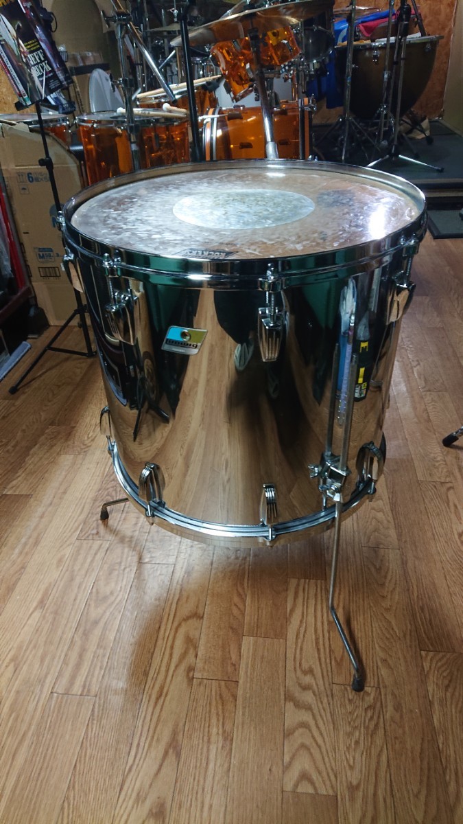 ludwig 70年代 18インチ フロアタム クローム ヴィンテージ ラディック