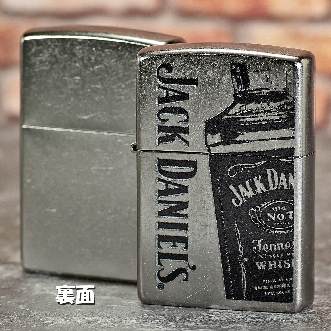 zippo JACK DANIEL'S Bottle ジャックダニエル ボトルデザイン 2023モデル ストリートクローム Z207-104642【ネコポス可】_ZIPPO/JACK DANIELS Bottle ジャックダニ