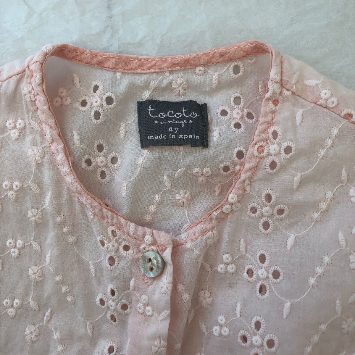 tocoto vintage トコトビンテージ ブラウス 4y 海外子供服