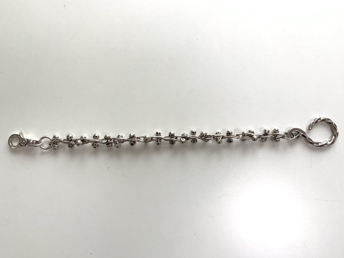 ブルーナボイン バイキング ガリトラップ ウォレットチェーン シルバー