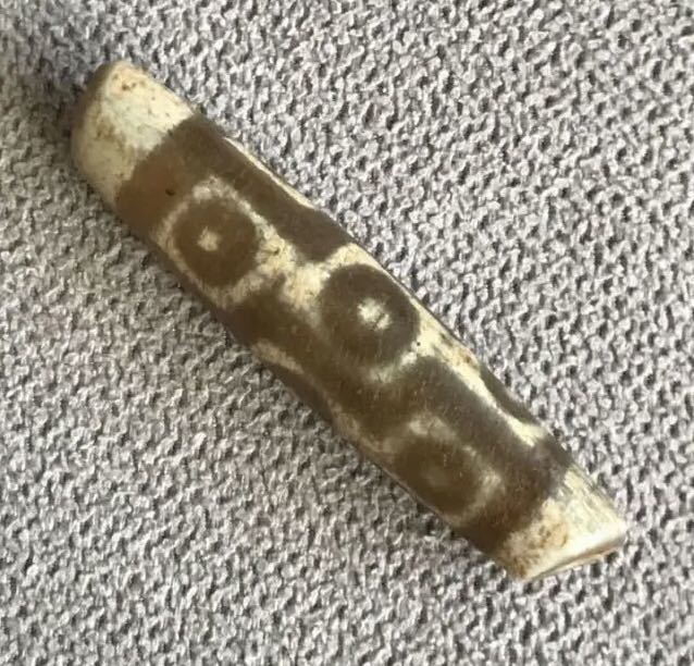 西蔵収集 本物 チベット天珠 ☆九眼天珠☆年代物 dzi beads | www