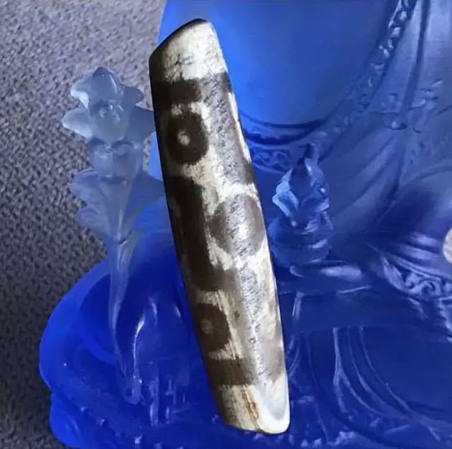 西蔵収集 本物 チベット天珠 ☆九眼天珠☆年代物 dzi beads | www