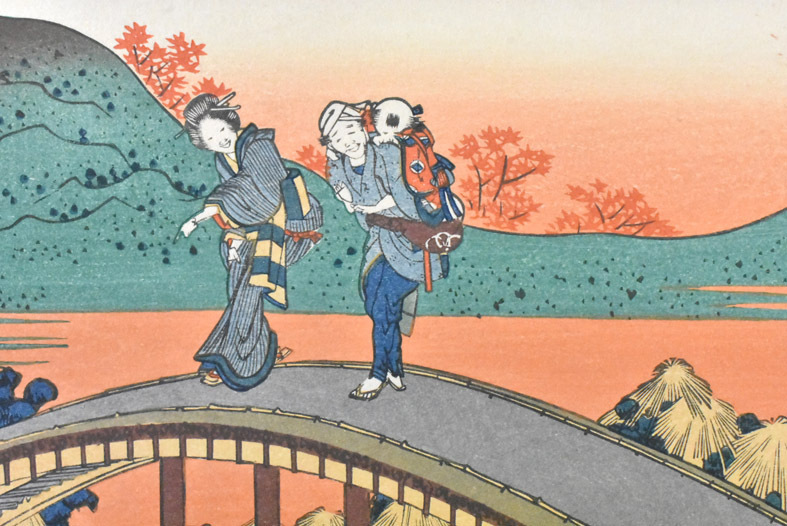 三大浮世絵師:葛飾北斎 純手刷木版画 花鳥風月選集 「百人一首絵 三大浮世絵師:葛飾北斎 純手刷木版画 花鳥風月選集 「百人一首絵