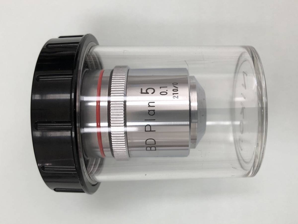 当社の Plan BD NIKON 5 210/0 0.1 対物レンズ 顕微鏡 DIC 顕微鏡