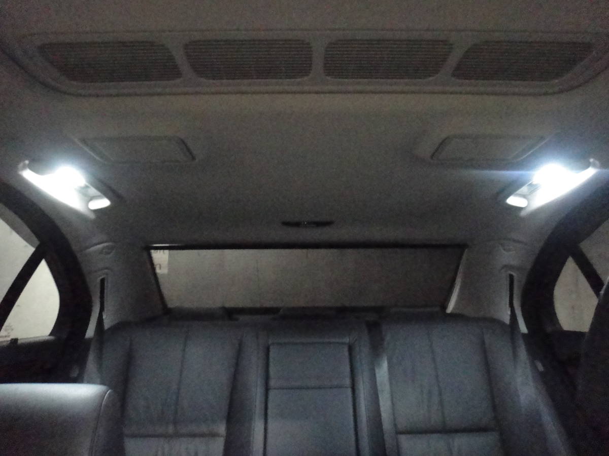 Sクラス LEDルームランプセット W221 AMG S63 S500 S350 S600 ブルーエフィシェンシー ベンツ ネコポス送料無料の画像3