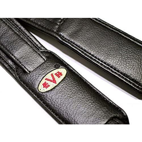 EVH Guitar Strap Black Leather Standard/Holder&Heaton Set/ держатель 