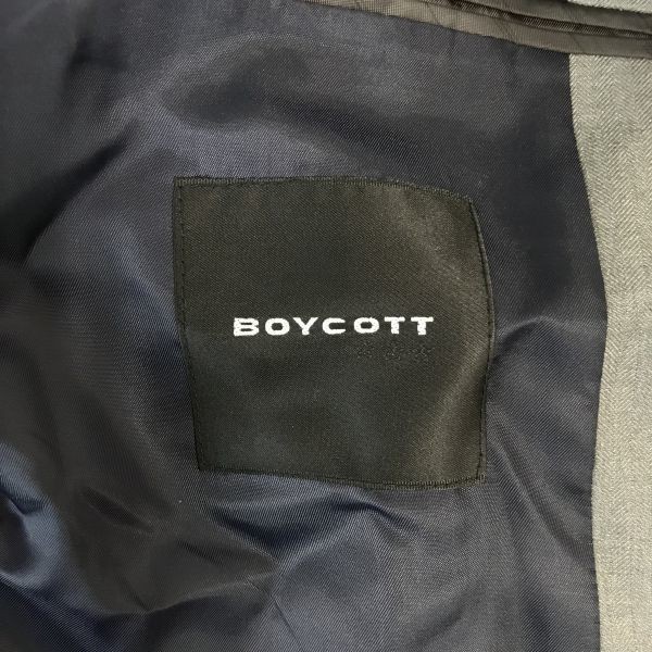  Boycott /boycott* tailored jacket [Mens size -4/ серый /gray]Jackets/Jumpers*BH203