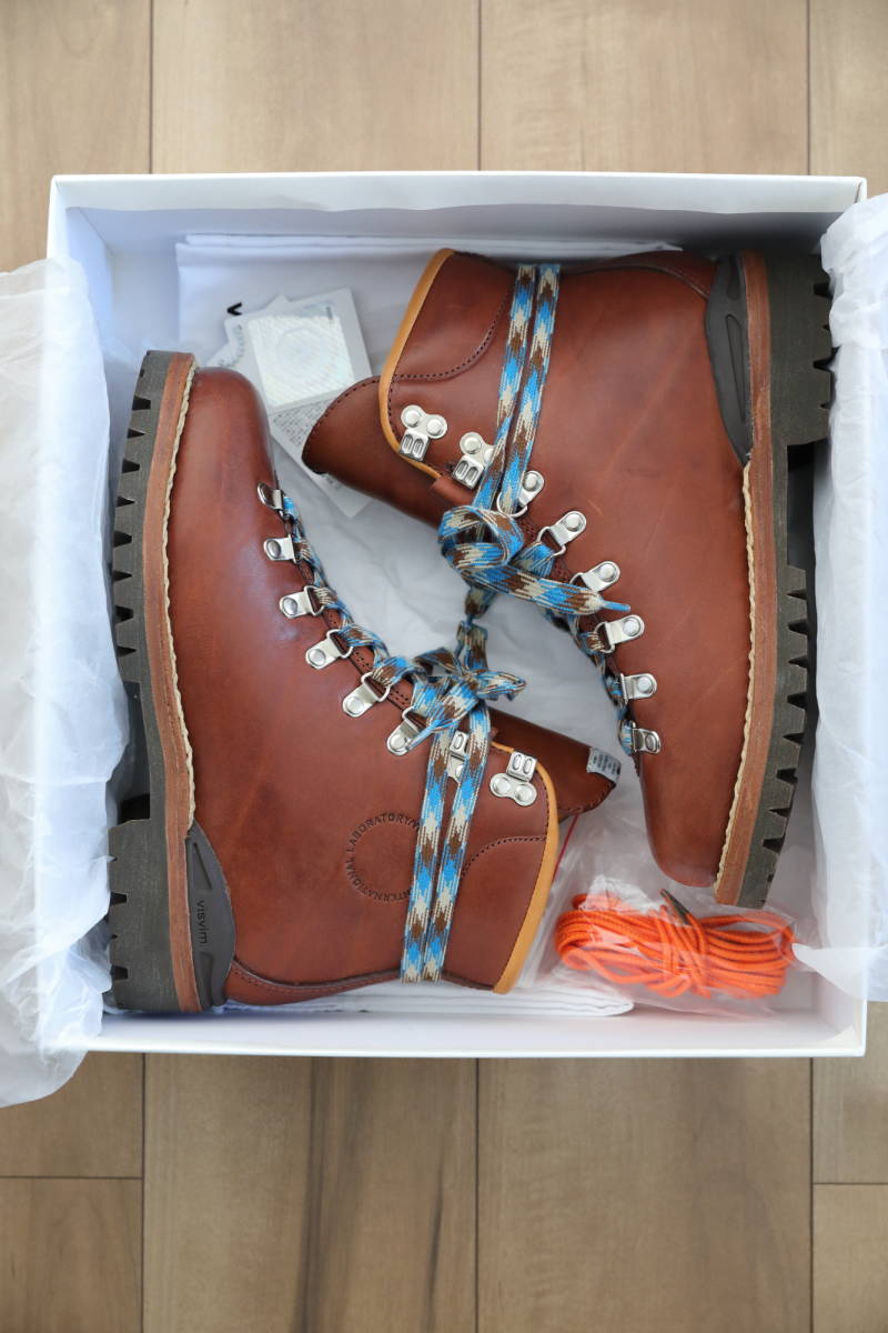 未使用・初期・完品☆visvim WHYMPER BOOTS-FOLK☆26cm☆LT.BROWN