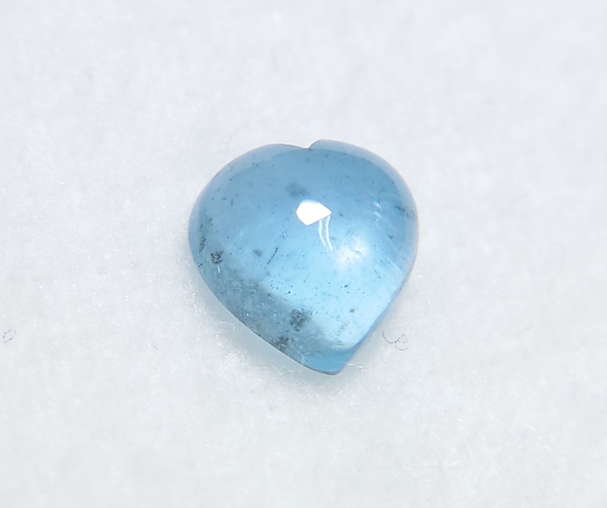 ハート！　サンタマリアアクアマリン　1.193ct 鑑付　ルース（LA-6103）_画像6