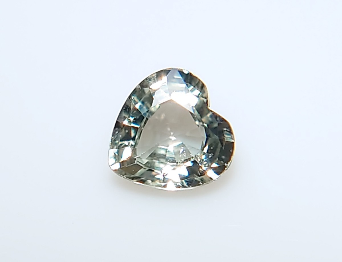 ハート！　グリーンサファイア　0.52ct ルース（LA-6109）_画像1