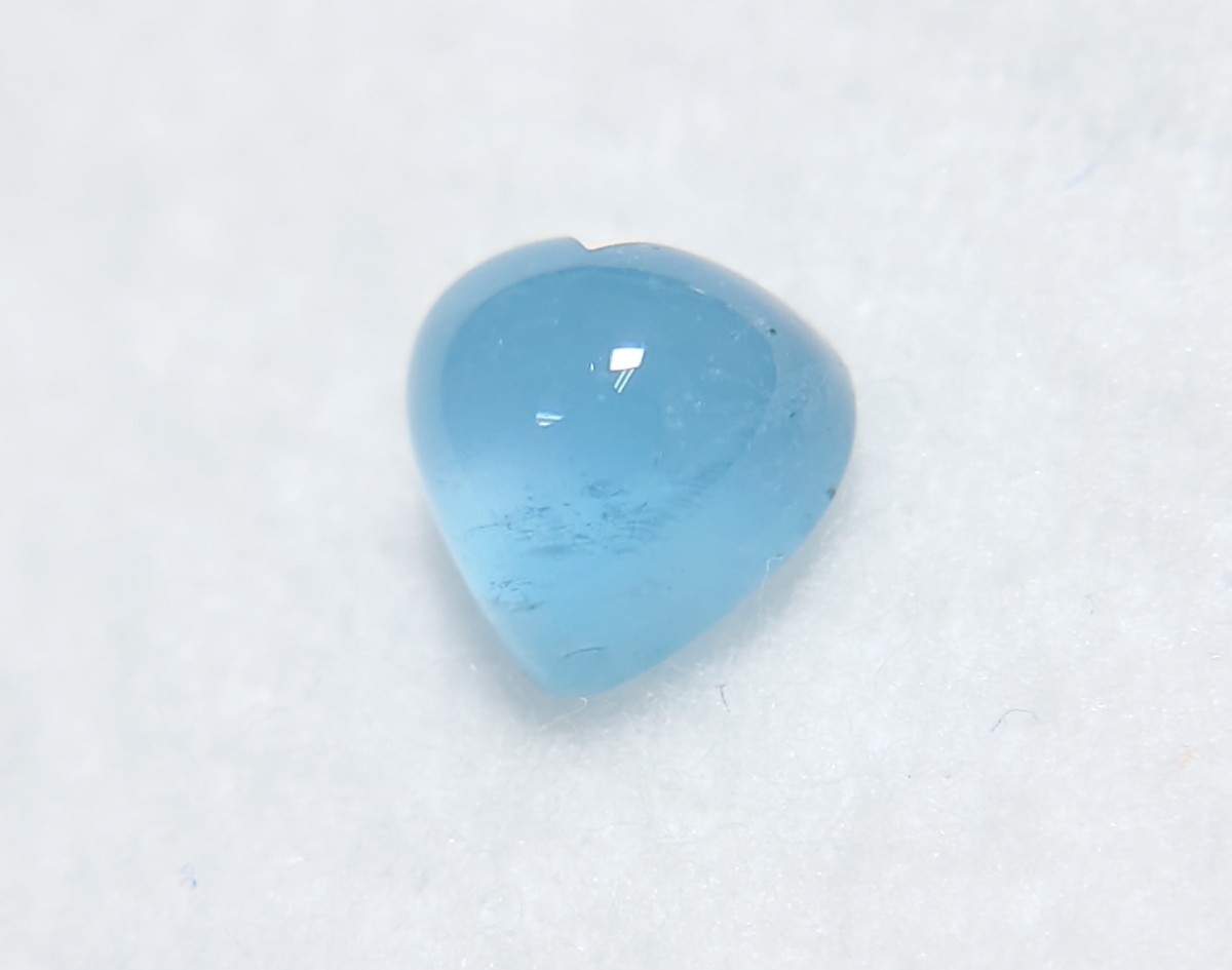  Heart! sun ta Mali a aquamarine 1.519ct pattern attaching loose (LA-6101)