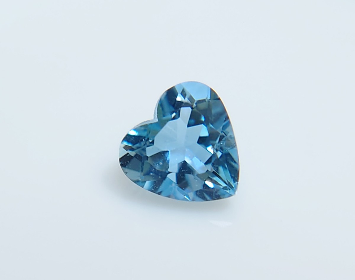  ultimate beautiful goods! sun ta Mali a aquamarine 0.665ct pattern attaching loose (LA-6135)