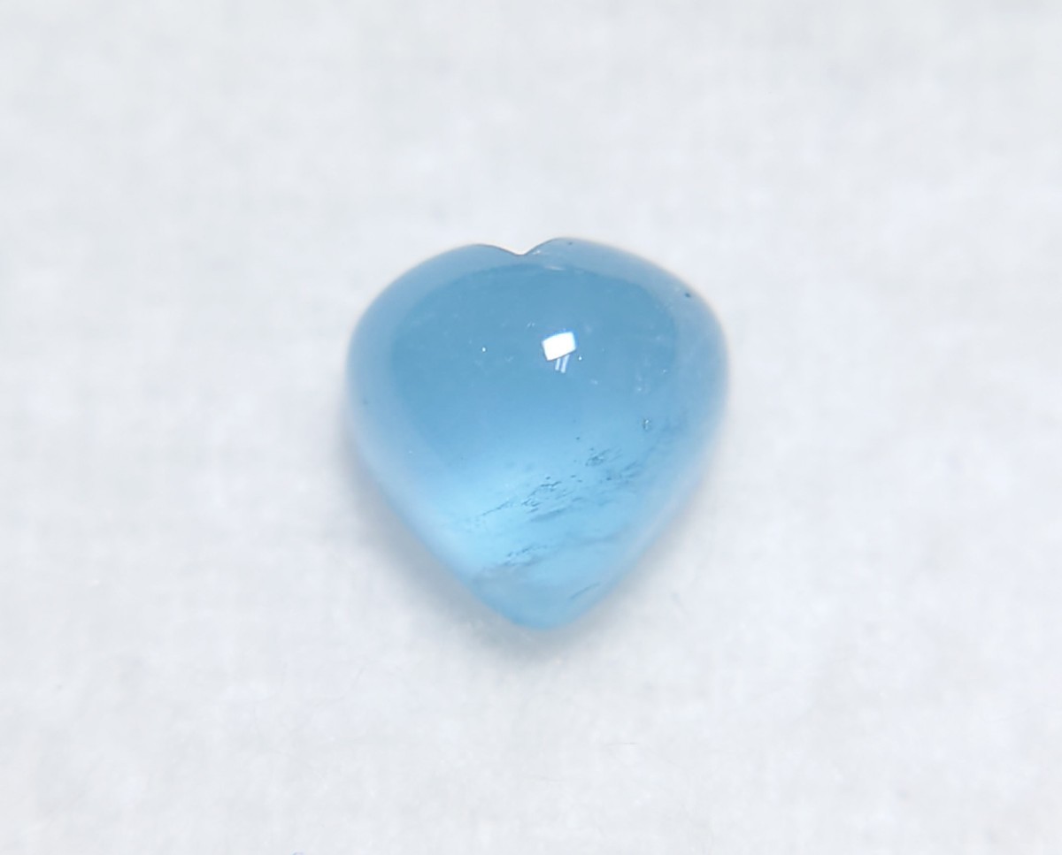  Heart! sun ta Mali a aquamarine 1.519ct pattern attaching loose (LA-6101)