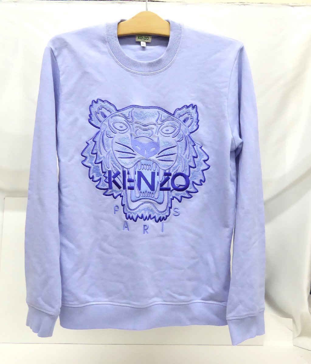 ケンゾー KENZO PARIS タイガー刺しゅう スウェット 表記:XS △WF2275