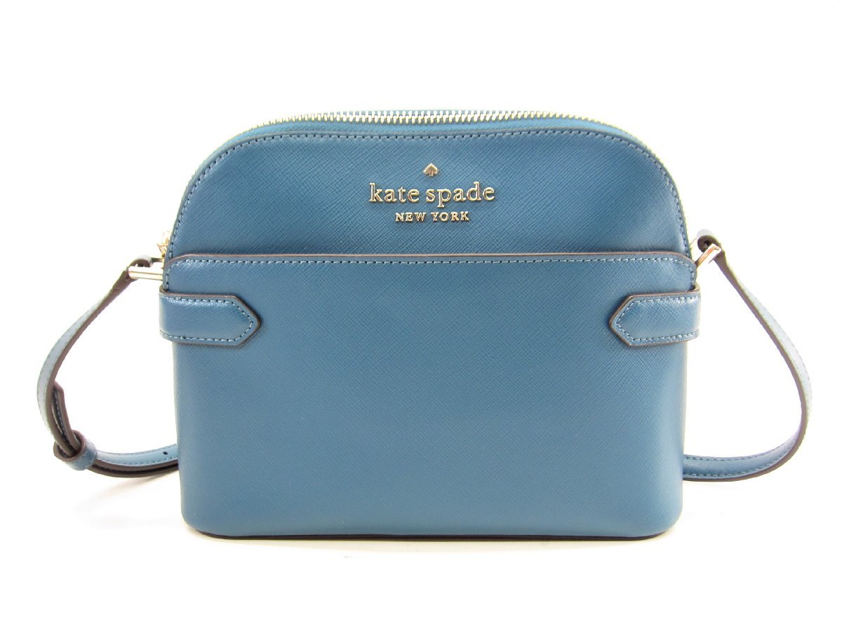 Kate spade ケイト・スペード STACI DOME CROSSBODY BLUEMULTIC ブルー ショルダーバッグ 鞄 ∠UB1709_画像1