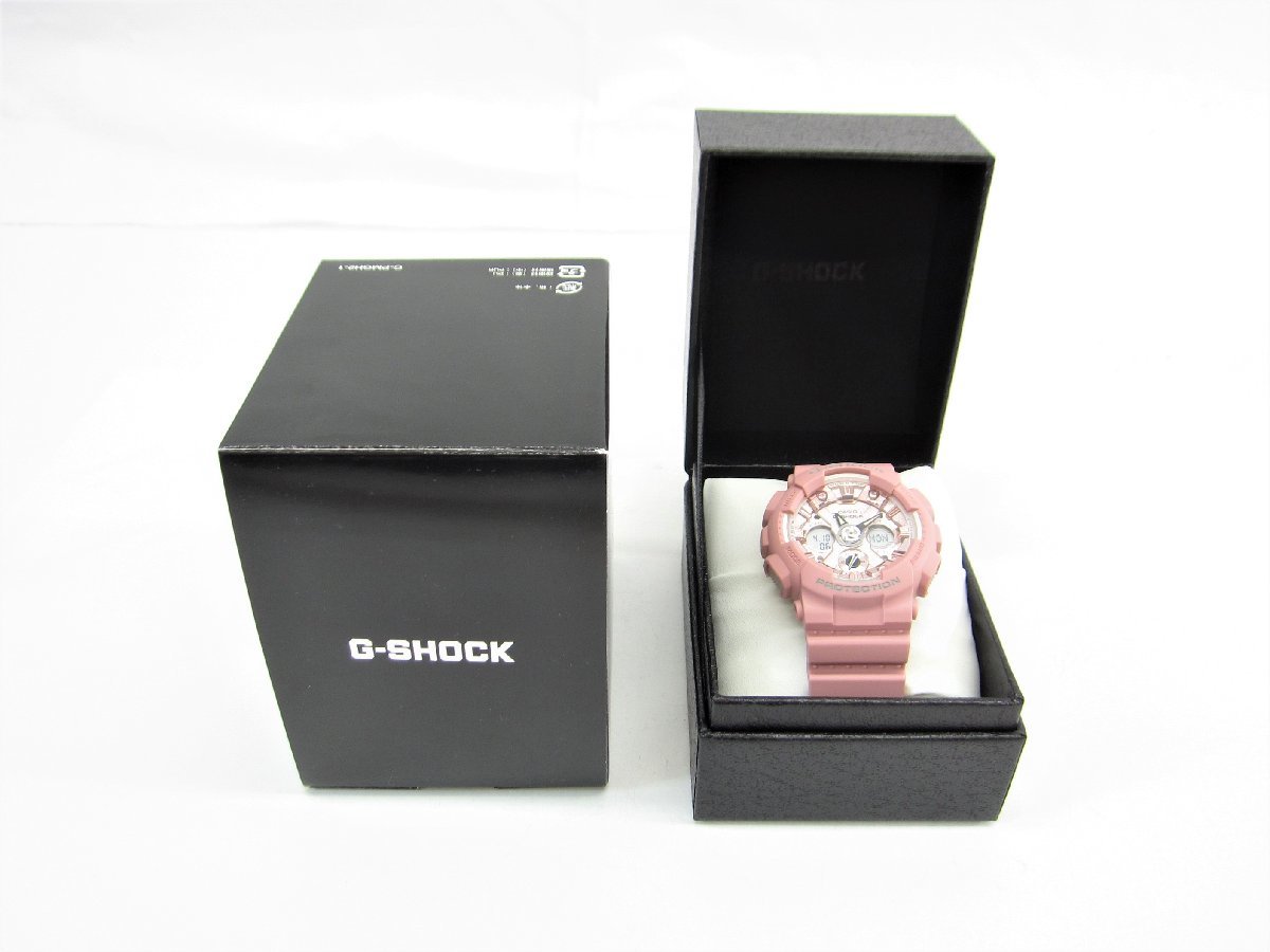 CASIO カシオ G-SHOCK ライトピンク GMA-S120DP-4A 腕時計 ∠UA9895
