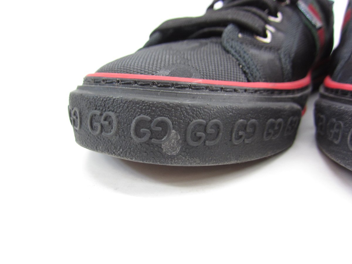 GUCCI グッチ 628709 Gucci Tennis 1977 GG総柄スニーカー メンズ SIZE
