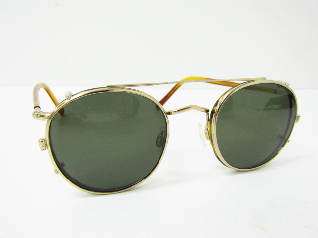 MOSCOT モスコット ZEV 46サイズ クリップオンセット サングラス