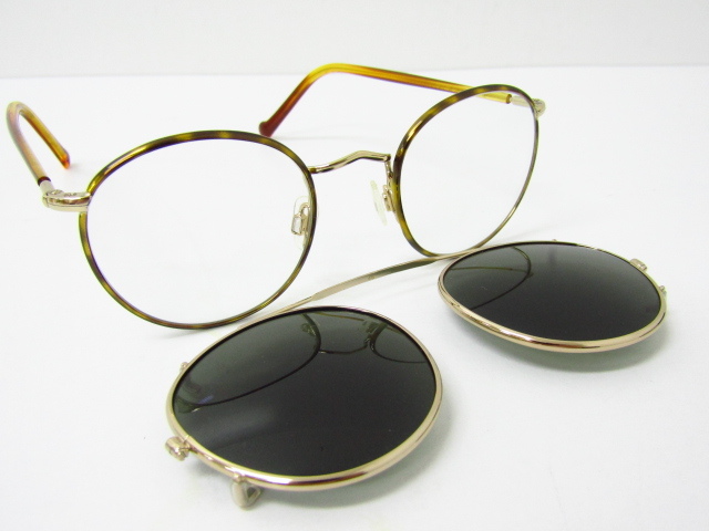 MOSCOT モスコット ZEV 46サイズ クリップオンセット サングラス