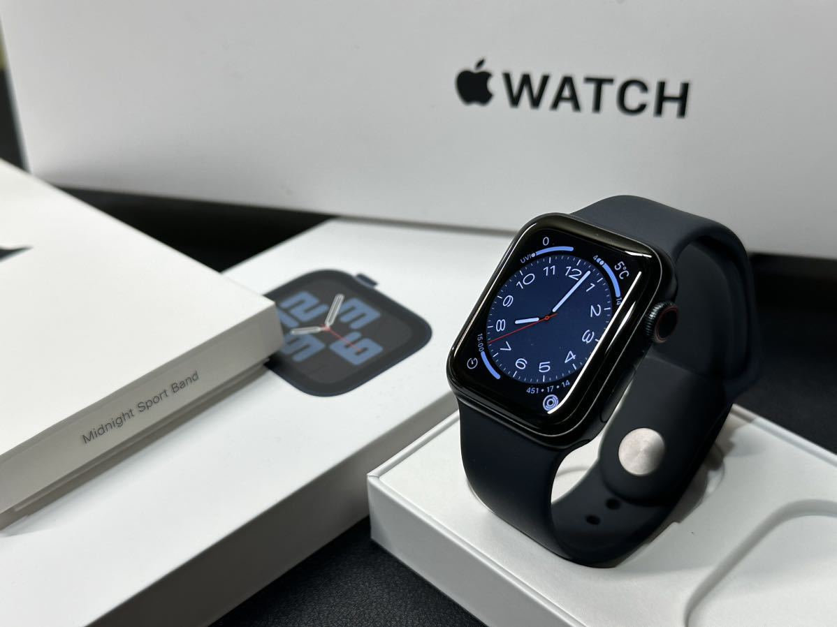☆即決 超美品 100% Apple Watch SE2 40mm 第二世代 ミッドナイト