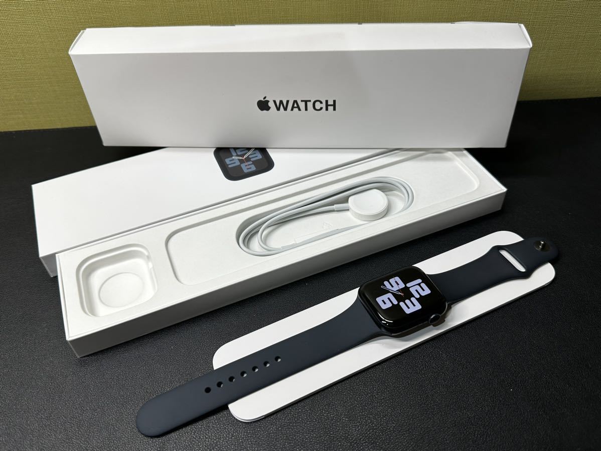 即決 美品 ケア+ バッテリー100% Apple Watch SE2 44mm 第二世代