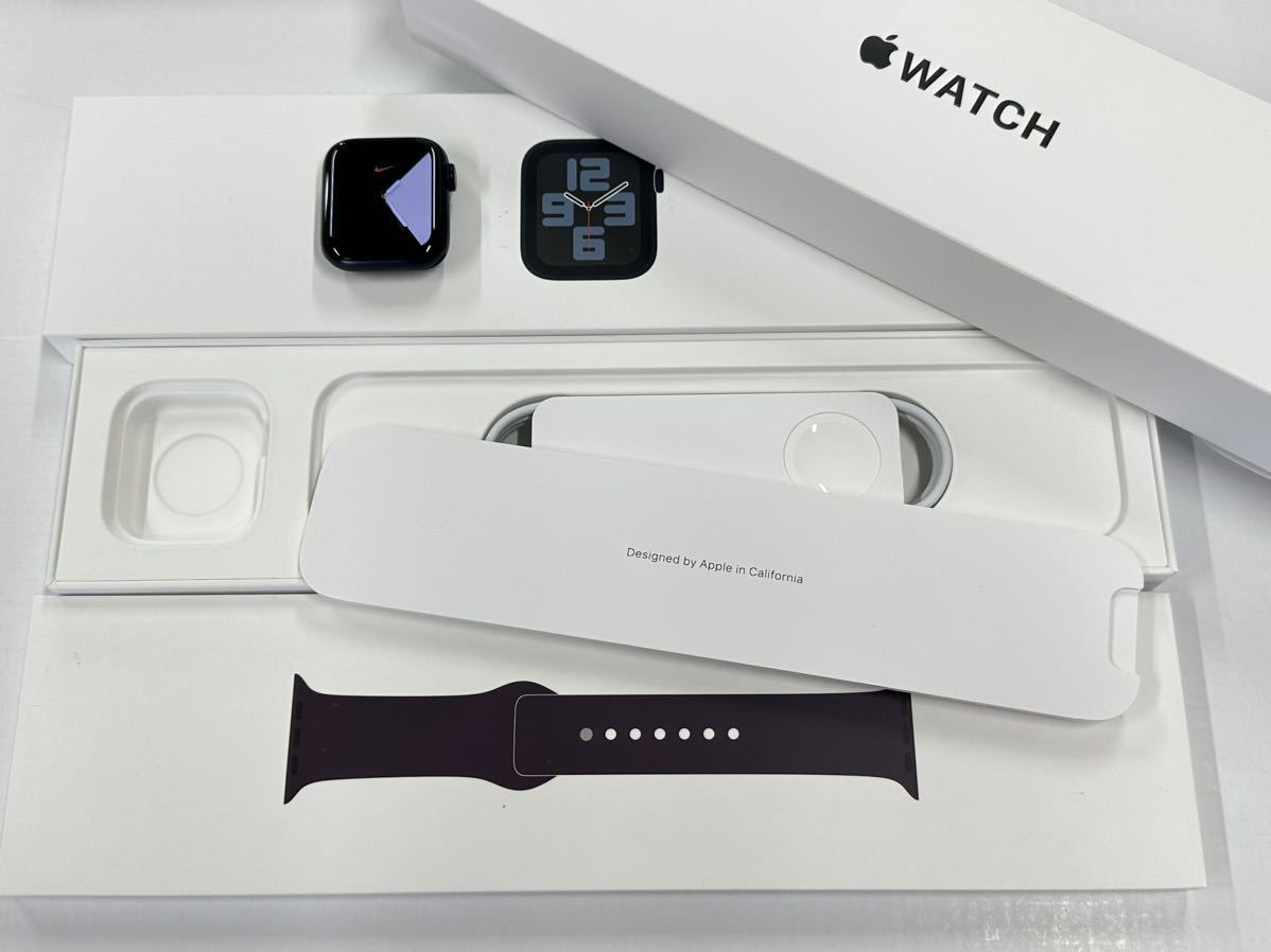 即決 超美品 100% Apple Watch SE2 40mm 第二世代 ミッドナイト