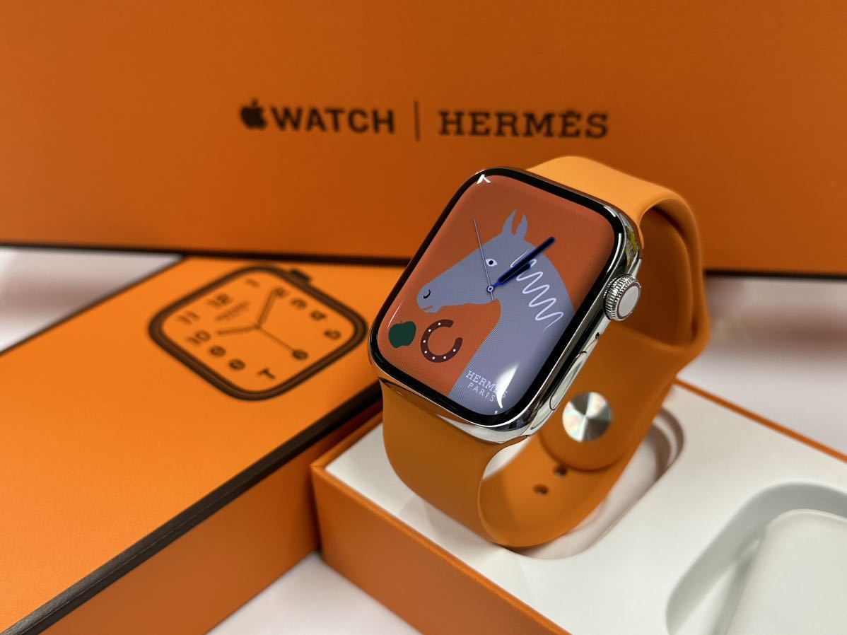 即決 美品 Apple Watch series7 HERMES 45mm アップルウォッチ