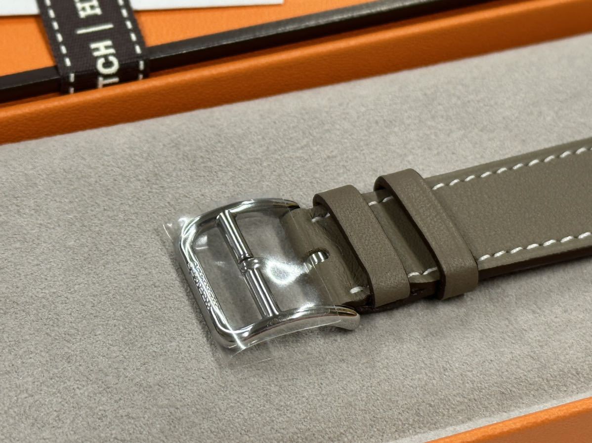 ☆希少未使用 即決 エトゥープ Apple watch HERMES エルメス シンプル