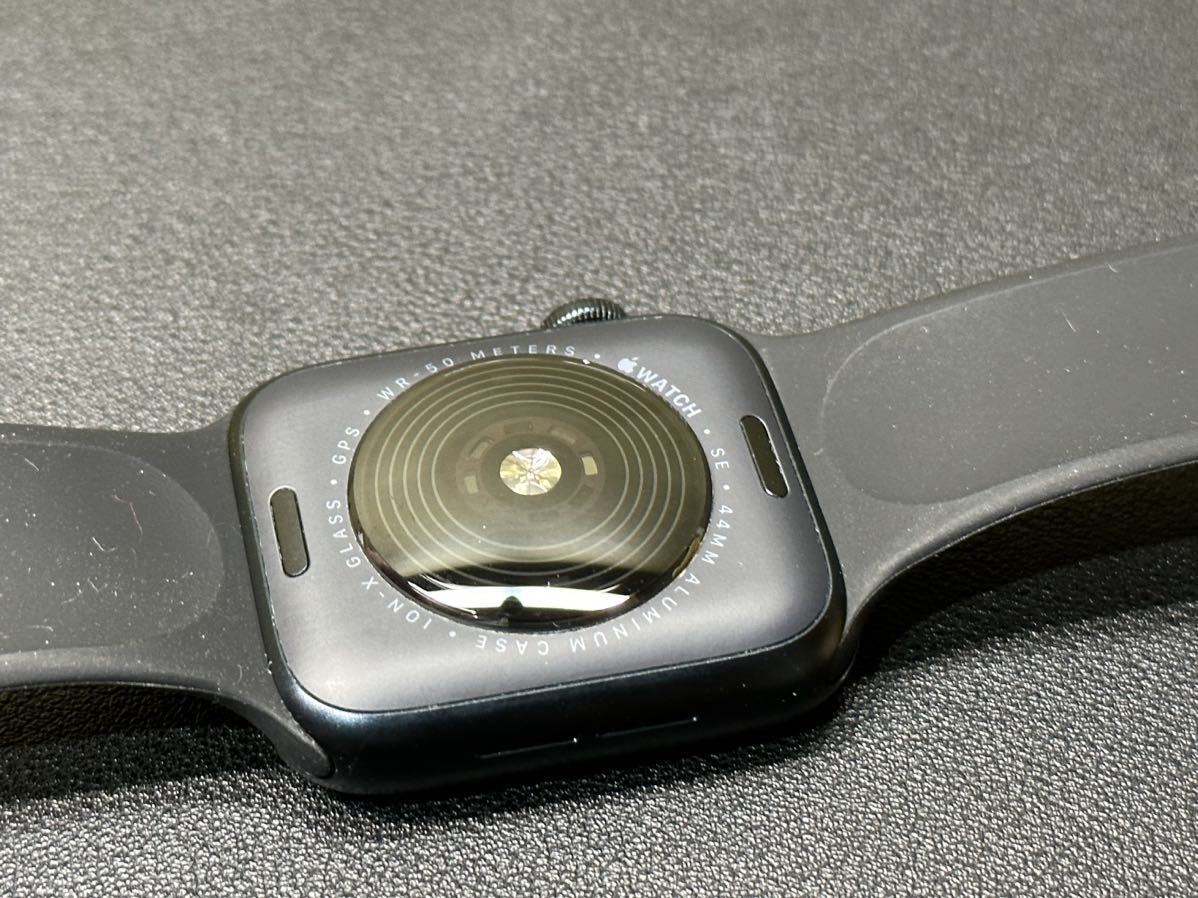 即決 美品 Apple Watch SE2 44mm ミッドナイトアルミニウム アップル