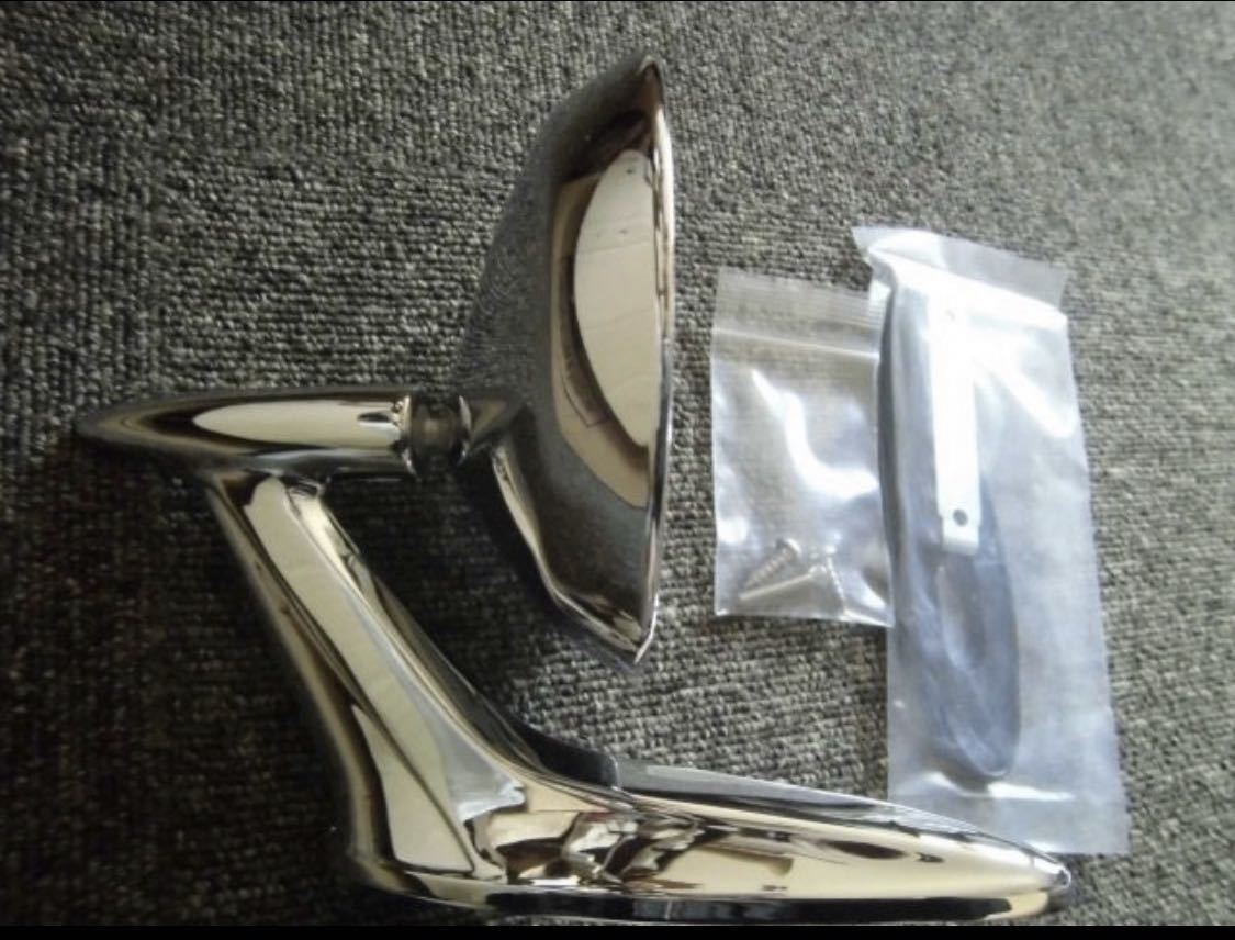 1959 year ~1960 year Chevrolet Impala out side rear view mirror, door mirror new goods.