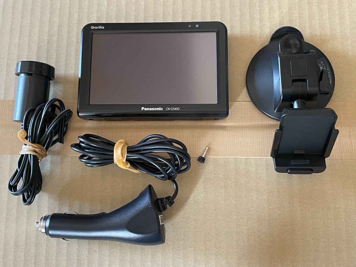 CN-G540D 2021年製 パナソニックゴリラ ワンセグ ポータブルカーナビ