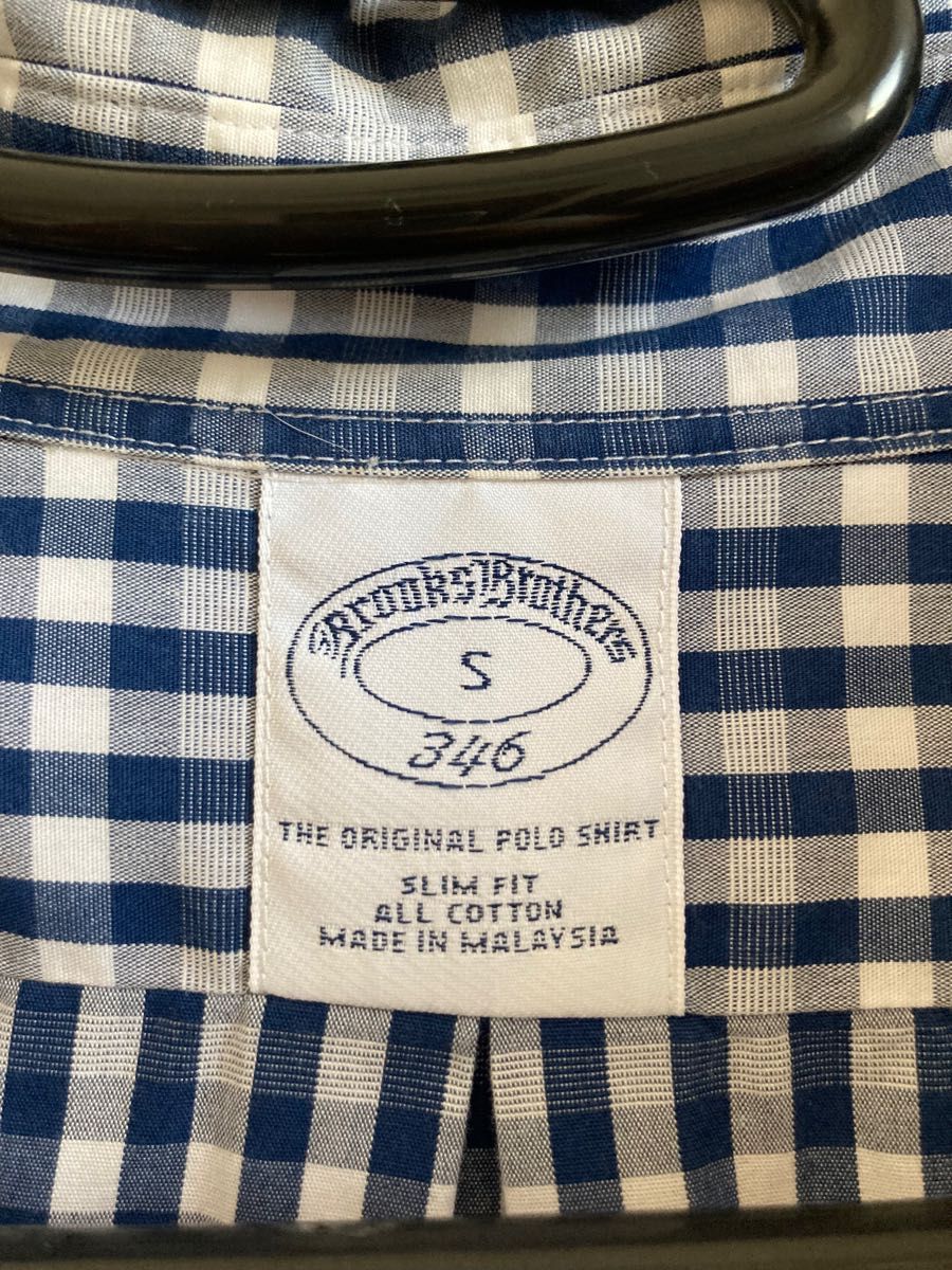 ブルックスブラザーズ　Brooks Brothers ギンガムチェックシャツ　Sサイズ