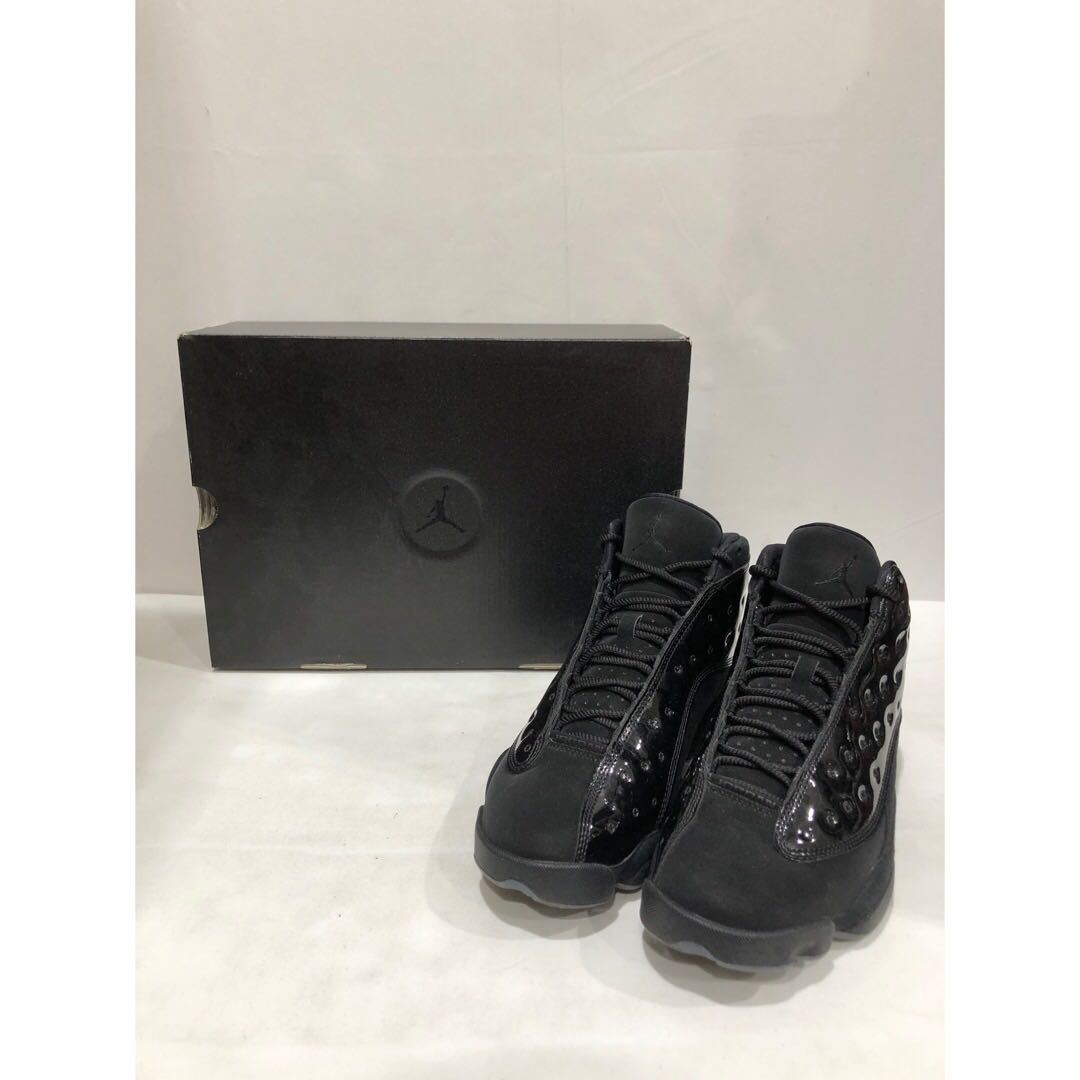 【NIKE】AIR JORDAN 13 RETRO CAP AND GOWN ナイキ 27.5cm BLK 414571-012 ts202304