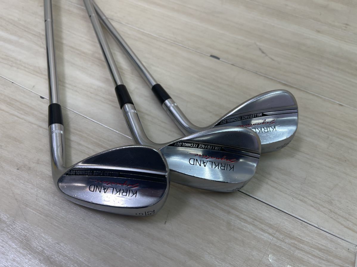 Kirkland カークランド ゴルフクラブ ウェッジ3本セット 高スピン 右