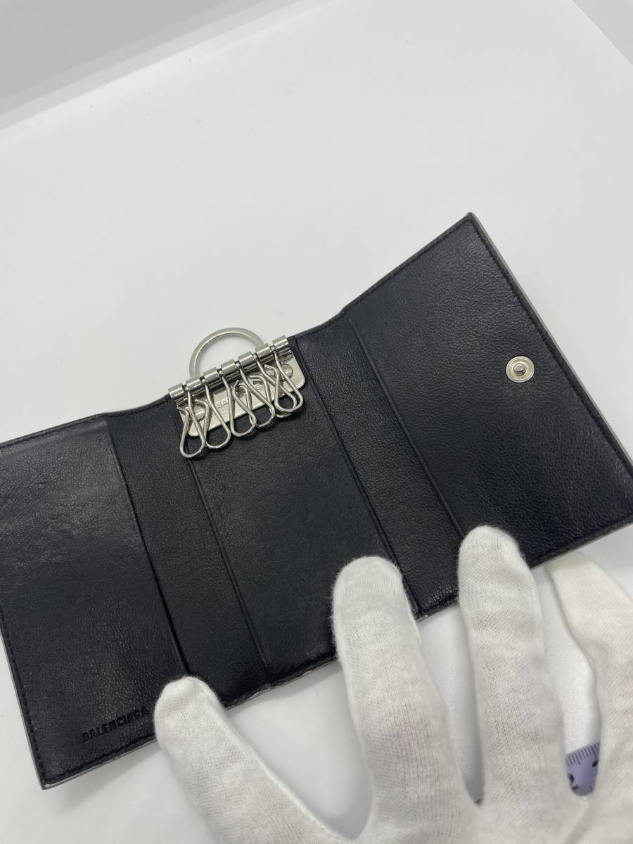 バレンシアガ BALENCIAGA 6連 キーケース 人気 640537 210IE 8160