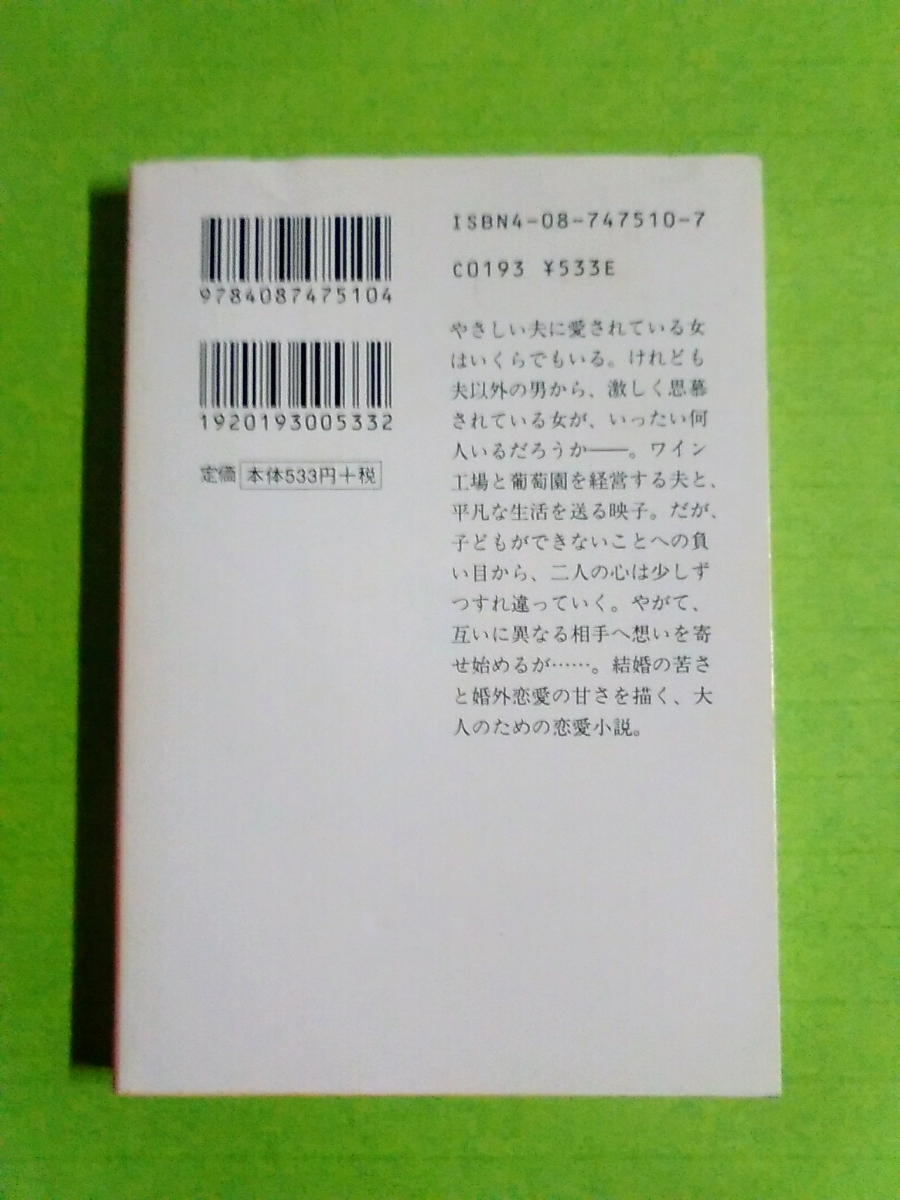 ◆葡萄物語◆ 林真理子(集英社文庫)_画像3