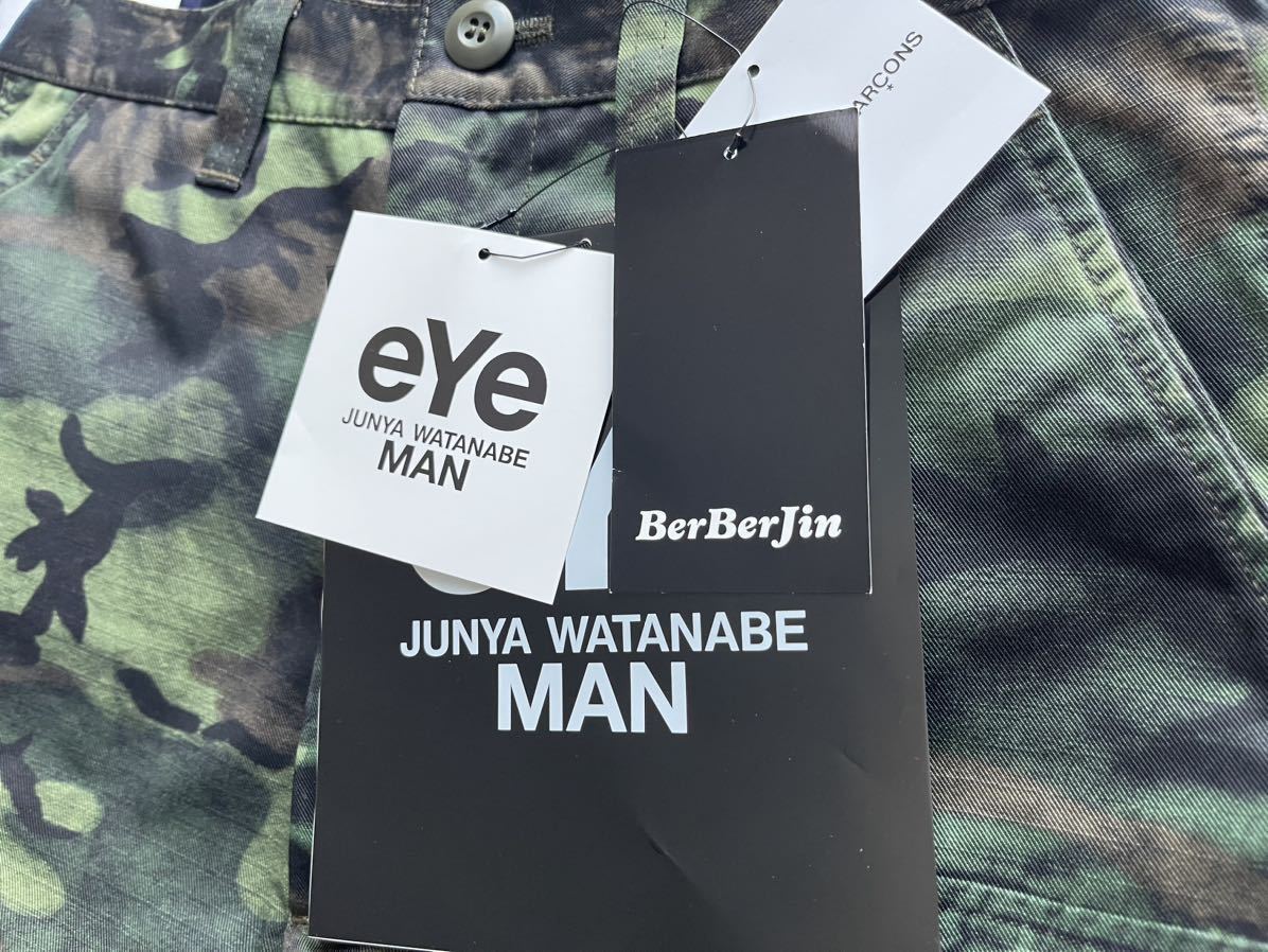 eYe JUNYA WATANABE MAN × BerBerJin 迷彩 転写-