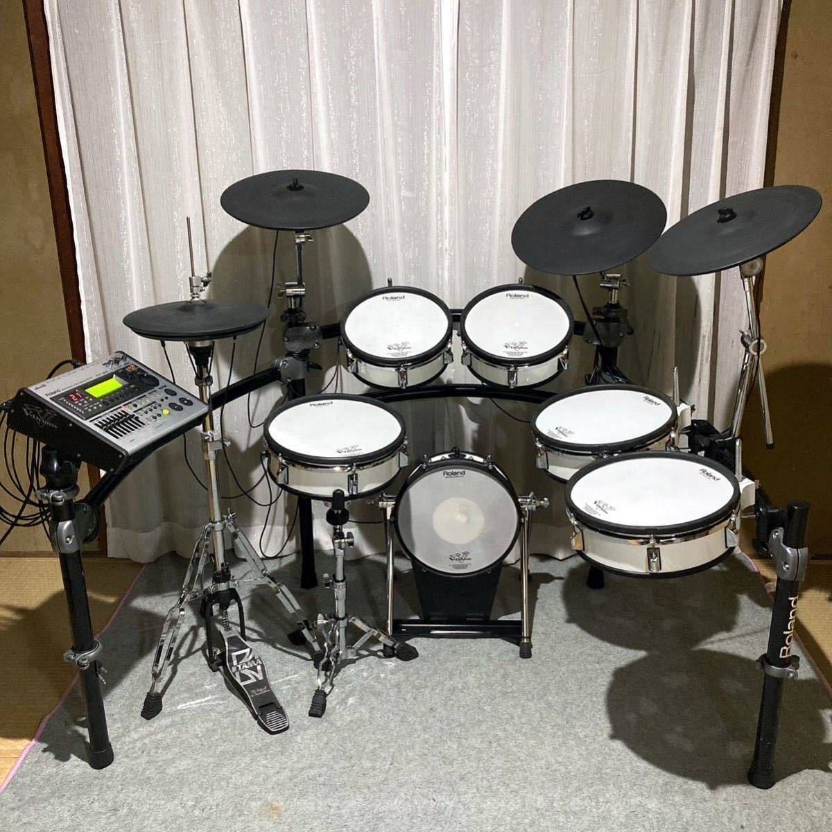 Roland ローランド 電子ドラム TD-20 KS WTJ ホワイトV-Drums TAMA Pearl 説明書あり 