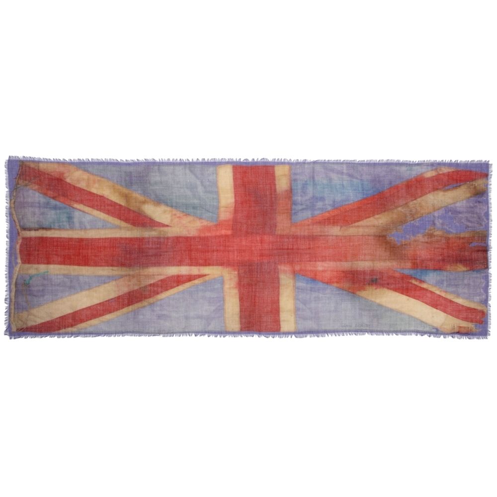 ★希少★イタリア製★ユニオンジャック★シルクウール★スカーフ★マフラー★Union Jack★ヴィヴィアンウエストウッド★Vivienne Westwood