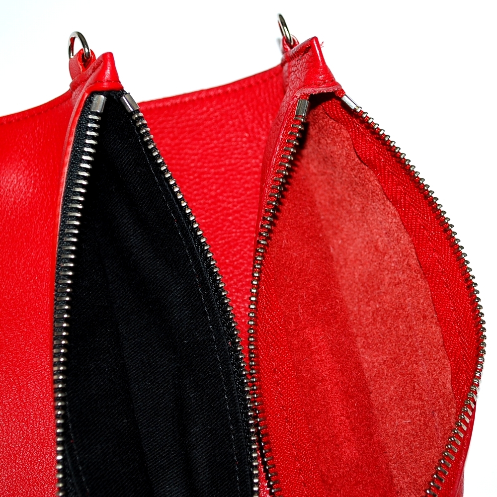 DSQUARED2 ディースクエアード クラッチバッグ レッド-