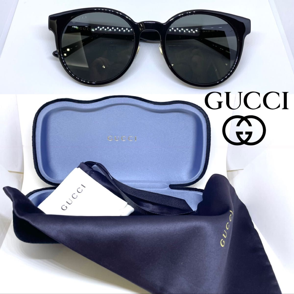 新品 GUCCI グッチ サングラス GG1339SK 001 ブラック|Yahoo!フリマ