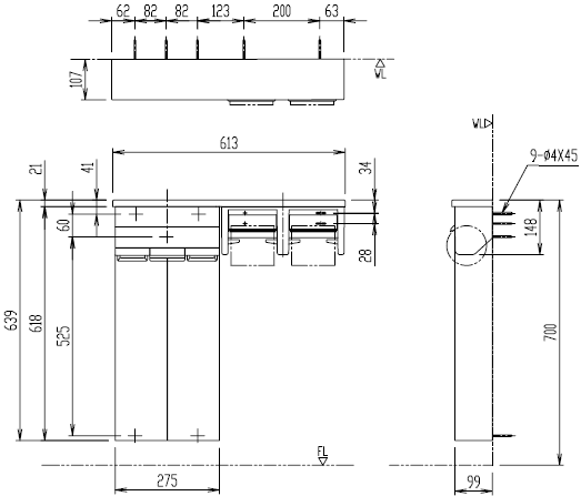 小物も置けます。　LIXIL（リクシル）　壁付収納棚（紙巻器付）　TSF-110WU/WA　（樹脂製棚）_画像3