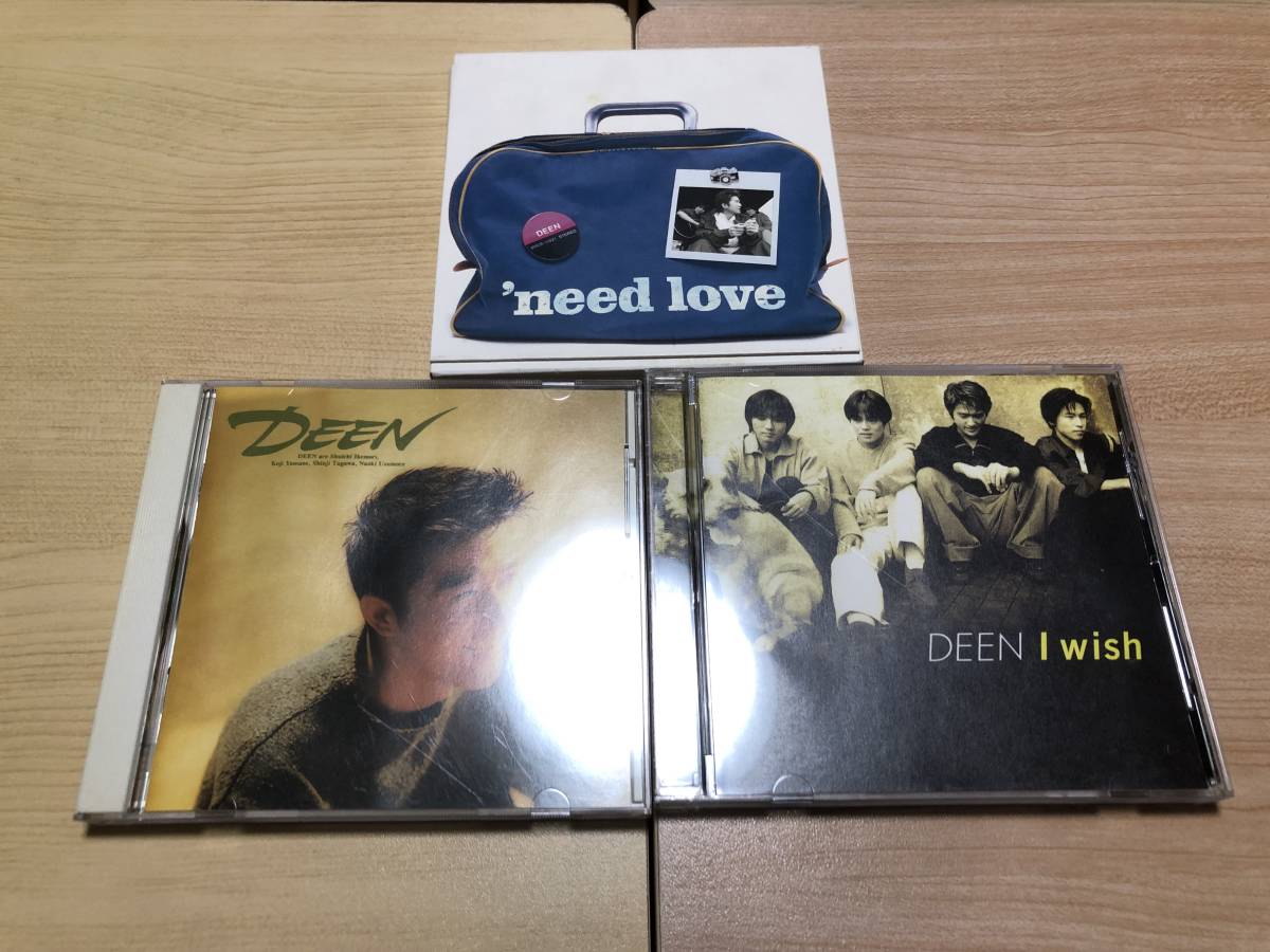 N3261 DEEN アルバム 3枚セット I wish DEEN 'need love