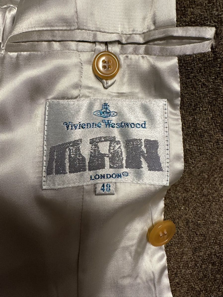  Vivienne Westwood man Italy made setup wool 1996 year most the first period collection 